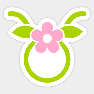 Floral Taurus Sticker